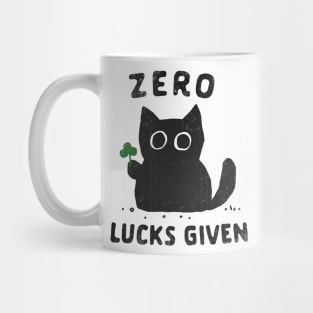 Zero Lucks Given Mug